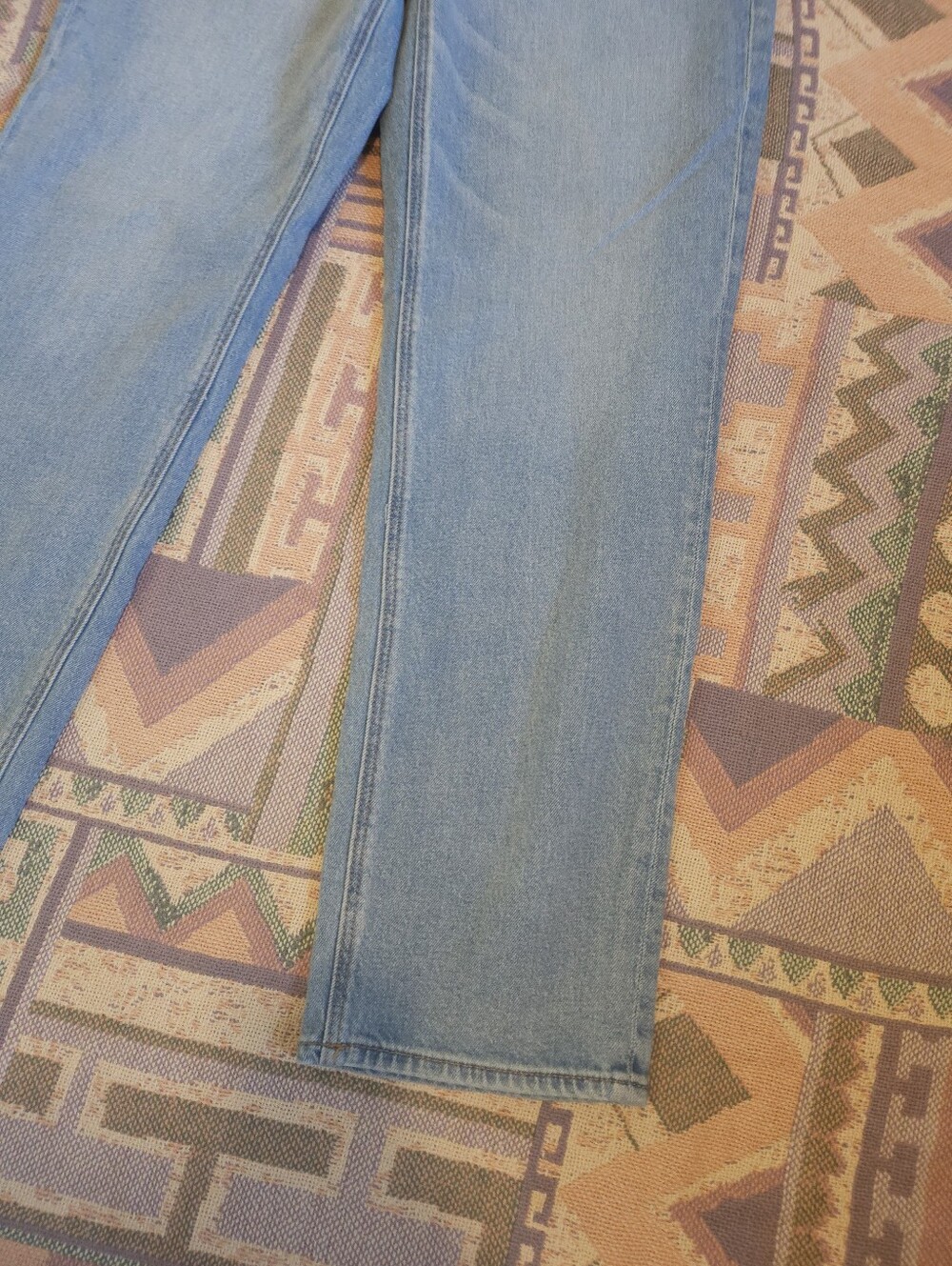 American Eagle Super High Rise Straight Jeans Size 10 Regular - Picture 5 of 10
